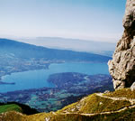 Lac d'Annecy, Haute Savoie.