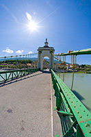 Pont de Seyssel Haute Savoie.