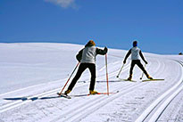 Ski de Fond,  haute Savoie (Seyssel-Bassy) Ski nordique Sur Lyand.